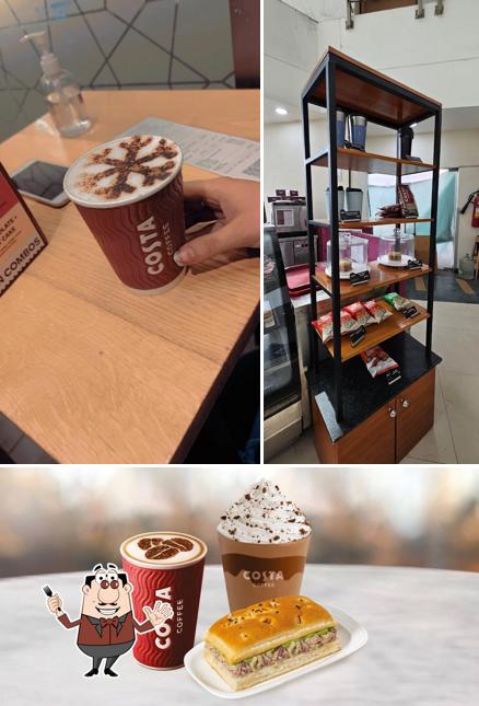 Costa Coffee is distinguished by food and interior