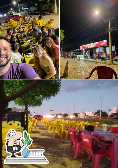 O exterior do Espetinho do Negão