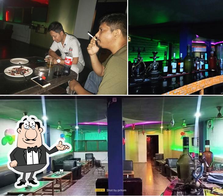 The interior of Mischief Bar