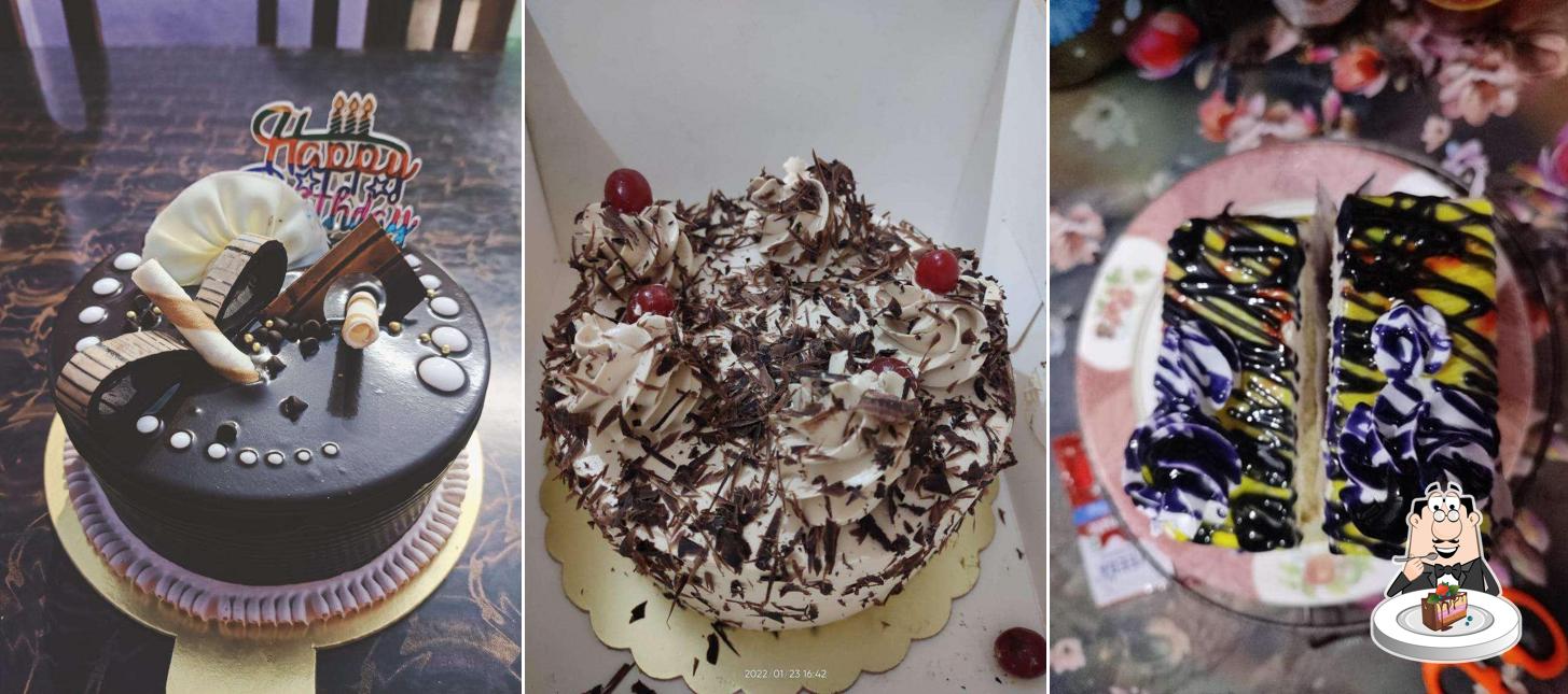 Chocolate cake at Uttam bakery
