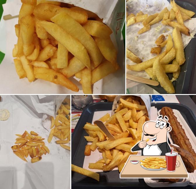 Frites à Frithousel Tournai