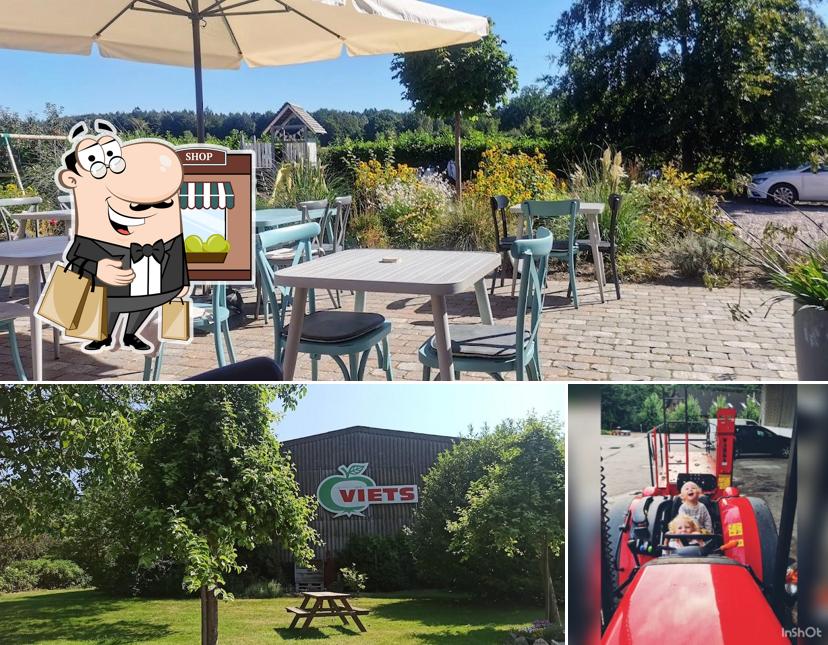 L'extérieur de Hofcafé Viets