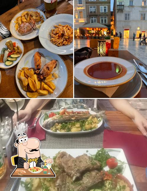 Tra le diverse cose da Jelovnik si possono trovare la cibo e bevanda
