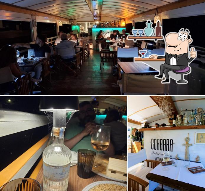 Al Corbara Bistrot sull'Adda si caratterizza per la interni e bevanda