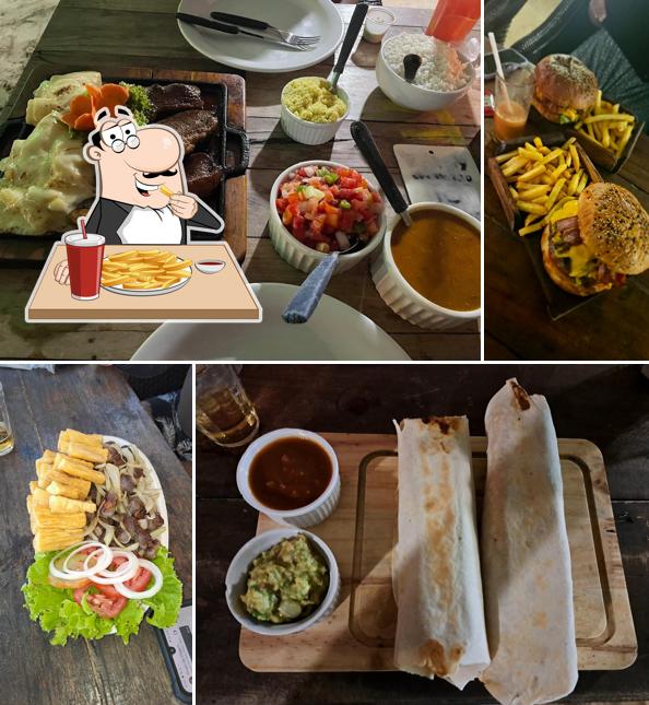 Batata frita em Funny bar e restaurante