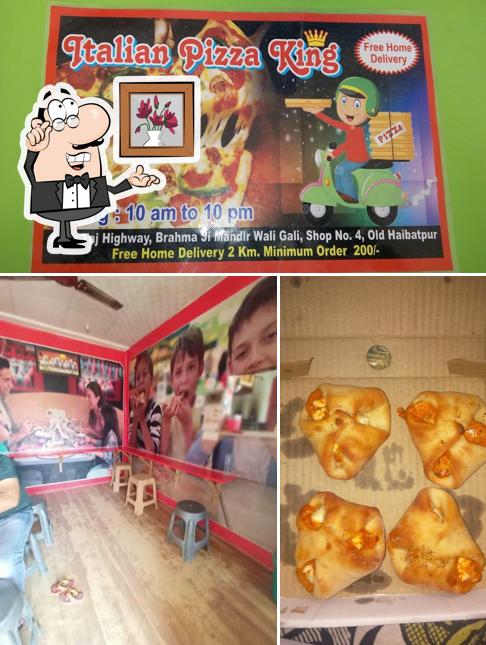 The interior of Italian Pizza King