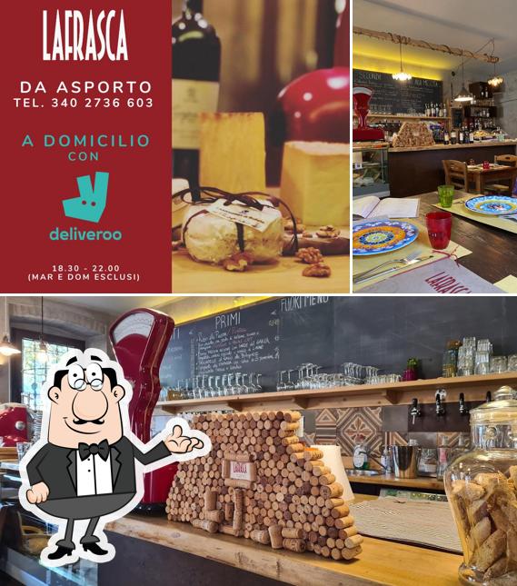 Siediti a un tavolo di Osteria La Frasca