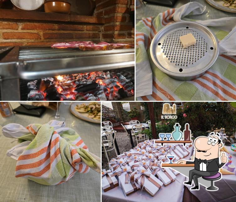 Siediti a un tavolo di Il Borgo da Modesto