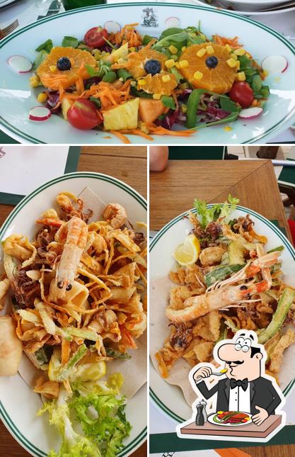 Fritto misto al Bagno Santa Maria