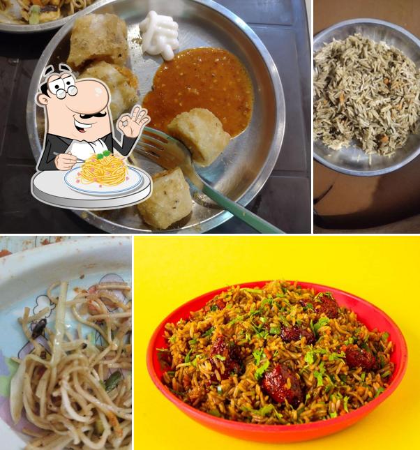 Spaghetti carbonara at Imarati King And Fast Food Restaurant