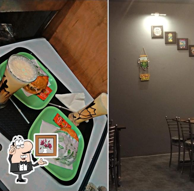 The interior of A Cafe Apna Adda