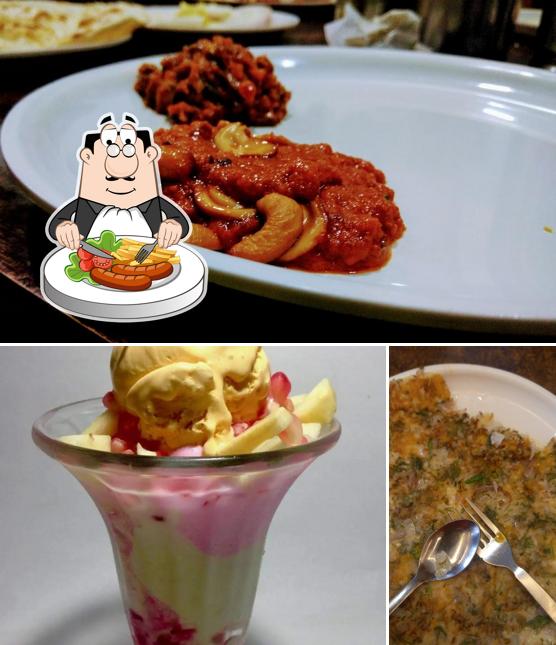 Food at Hotel Aditya and Sanskruti lodge