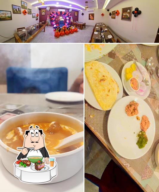 Hot and sour soup at The Royal Restro