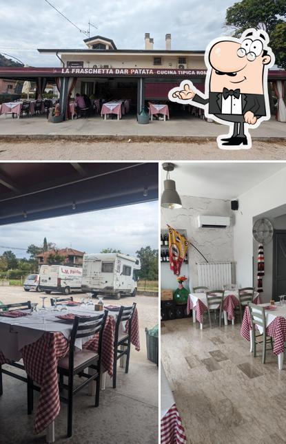 Dai un'occhiata agli interni di La Fraschetta Dar Patata