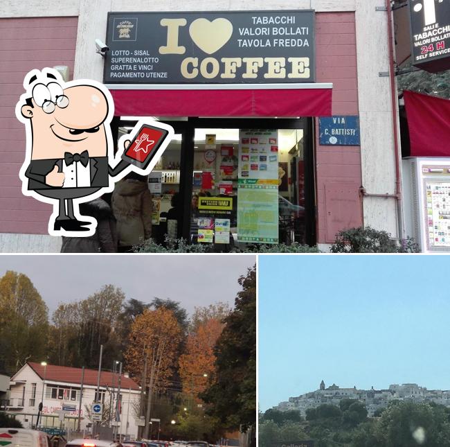 Gli esterni di Bar I Love Coffee