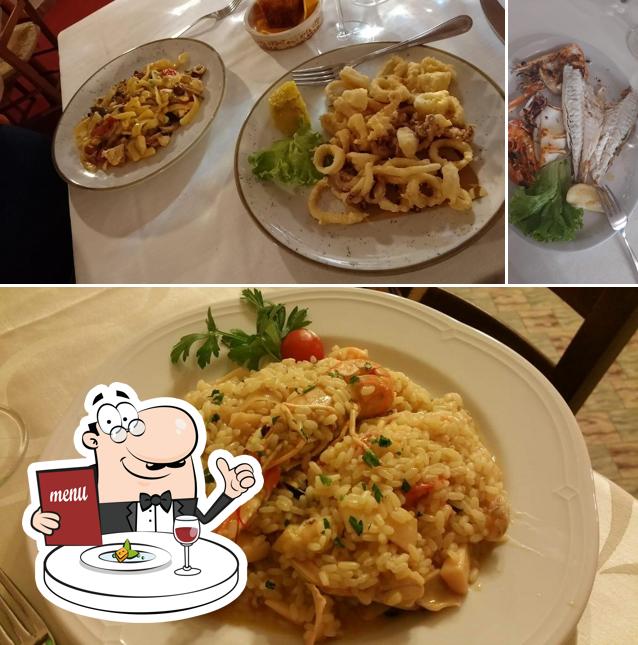 La cibo e bevanda del ristorante