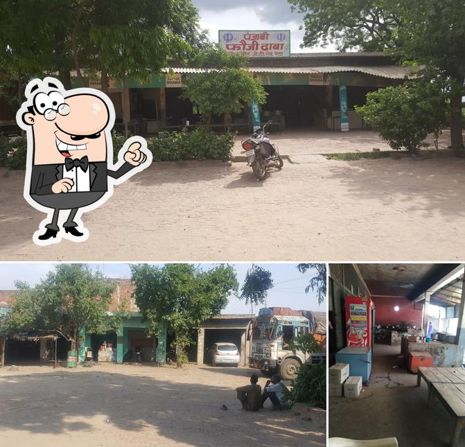 Enjoy the view at the outside area of Sardar Fauji Dhaba