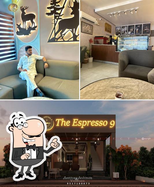 The interior of The Espresso9 cafe