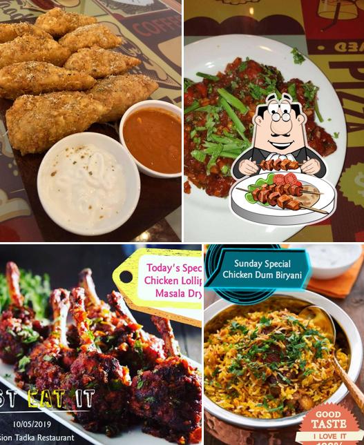 Food at Fusion Tadka