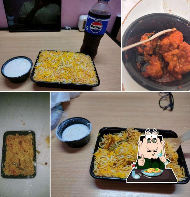 Macaroni and cheese at Biryani Badshah