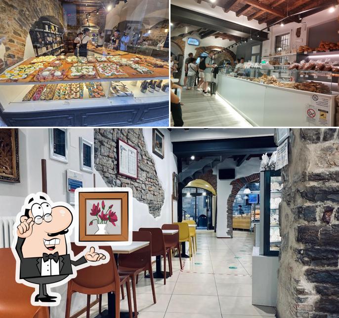 Gli interni di Il Fornaio