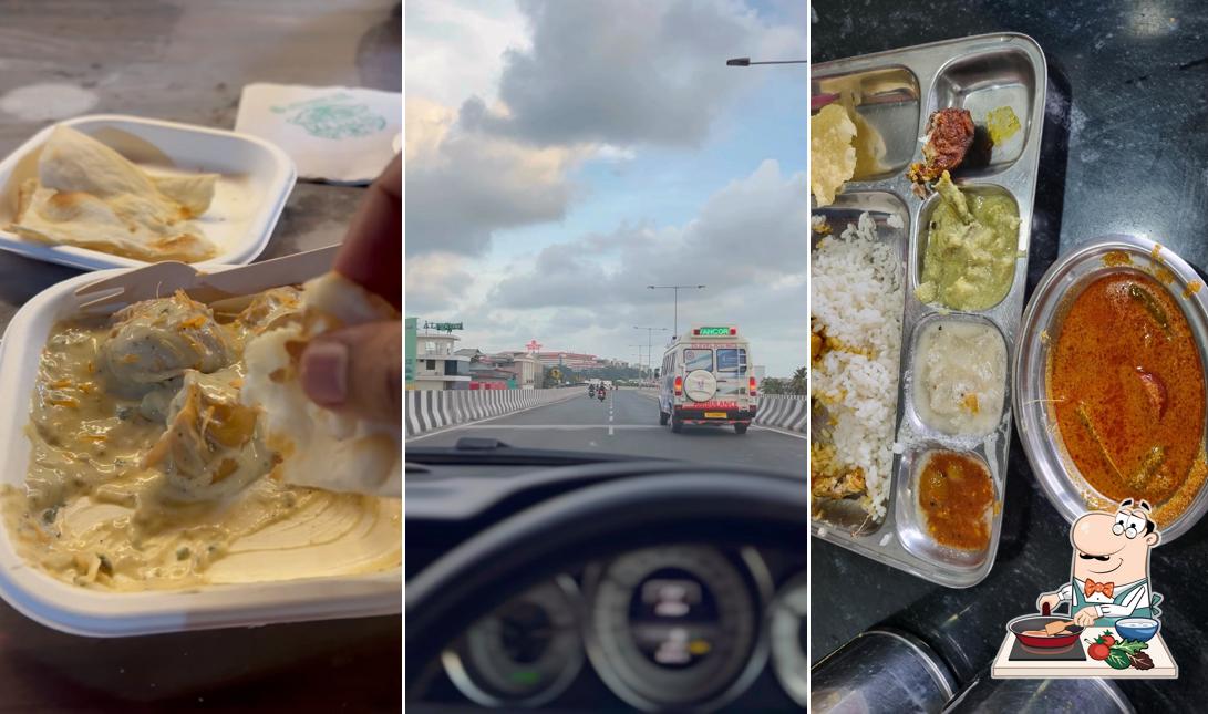 Chicken curry at Food Track IRCTC Varkala