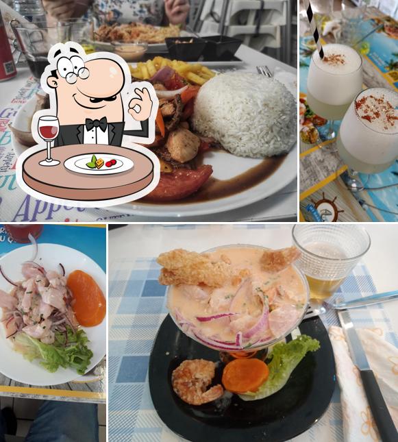Ceviche al Ristorante My Barrunto