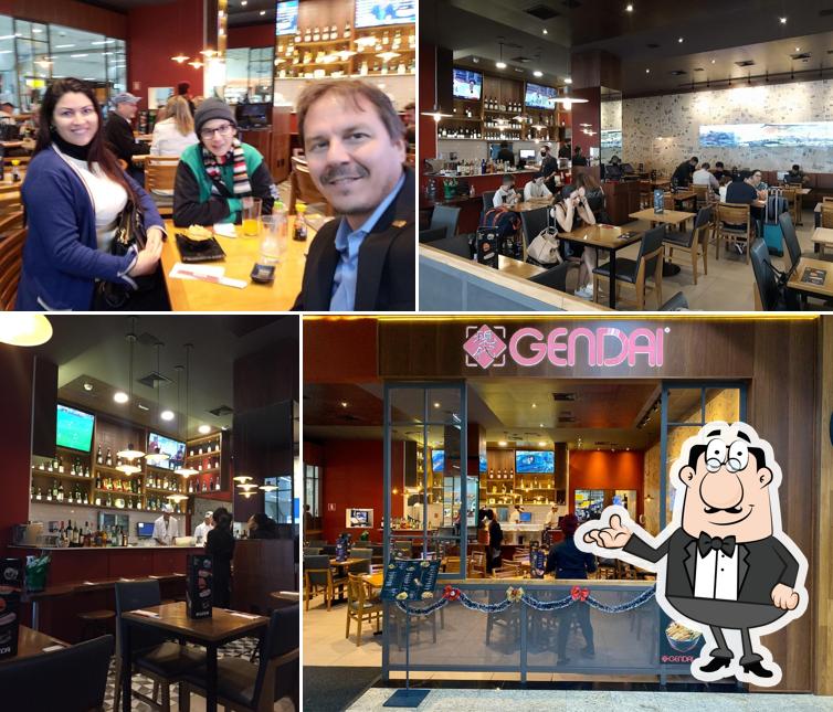 Veja imagens do interior do Gendai - Restaurante Japonês