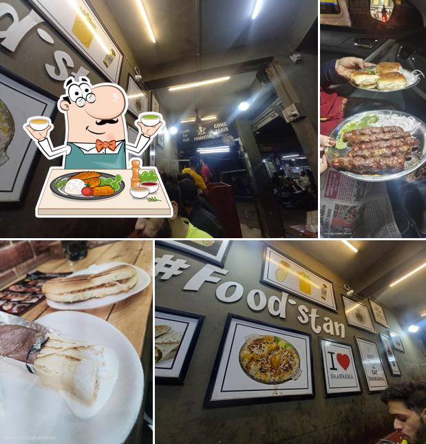 Food at Foodistan Shawarma Knights