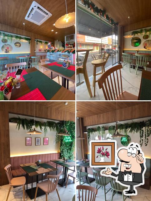 O interior do G2 Coffee Garden