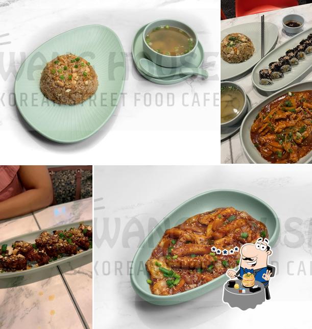 Meals at Wang House Korean Cafe ,Korean Street Food Cafe Kochi