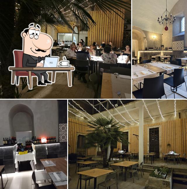 Dai un'occhiata agli interni di capitolo barocco