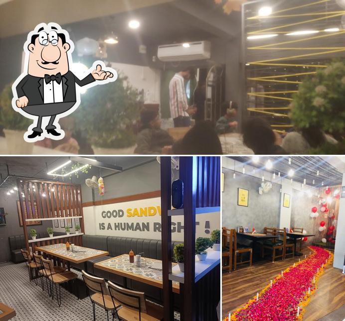 The interior of Size Zero Cafe