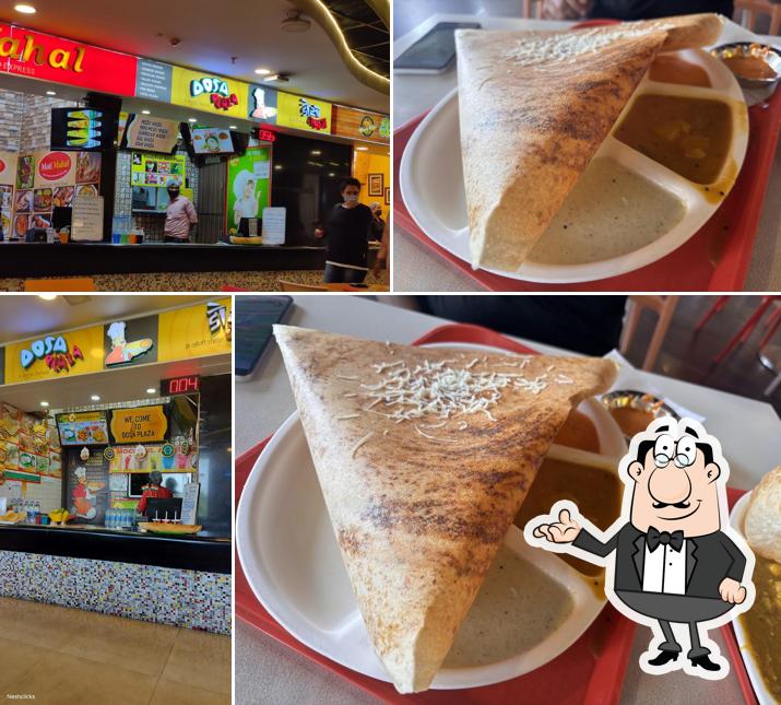 The interior of Dosa plaza