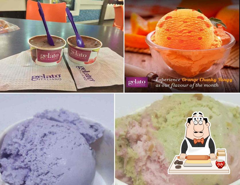 Don’t forget to order a dessert at Gelato Italiano
