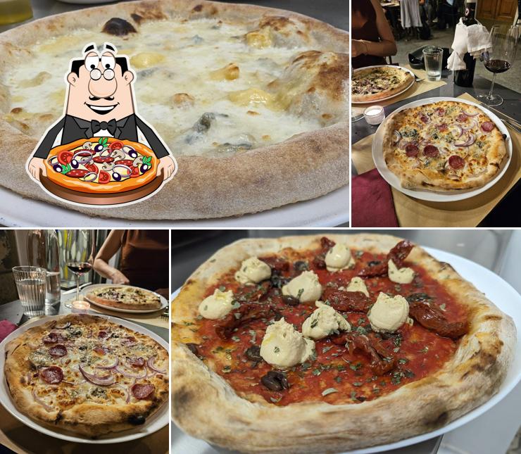 Scegli tra le svariate varianti di pizza