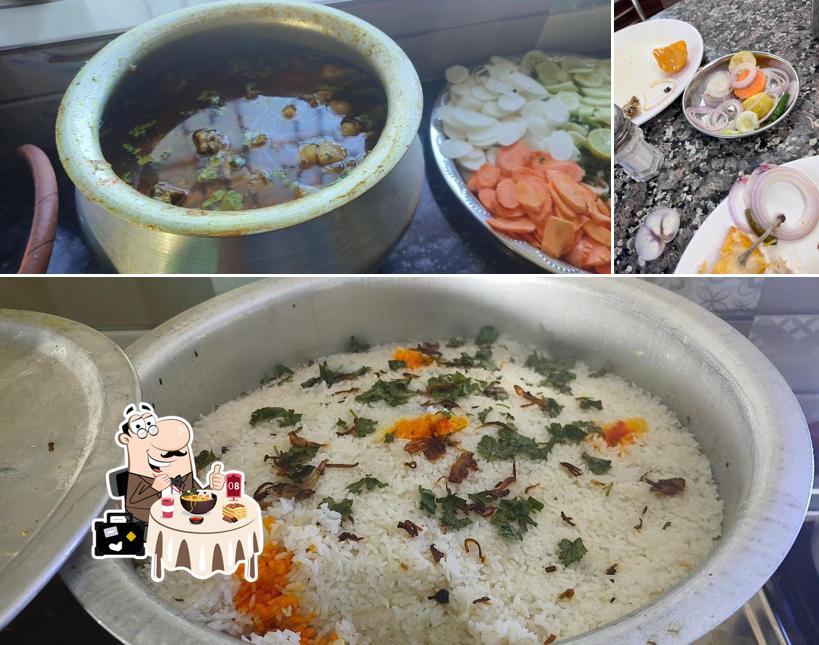 Food at Nigar Hotel
