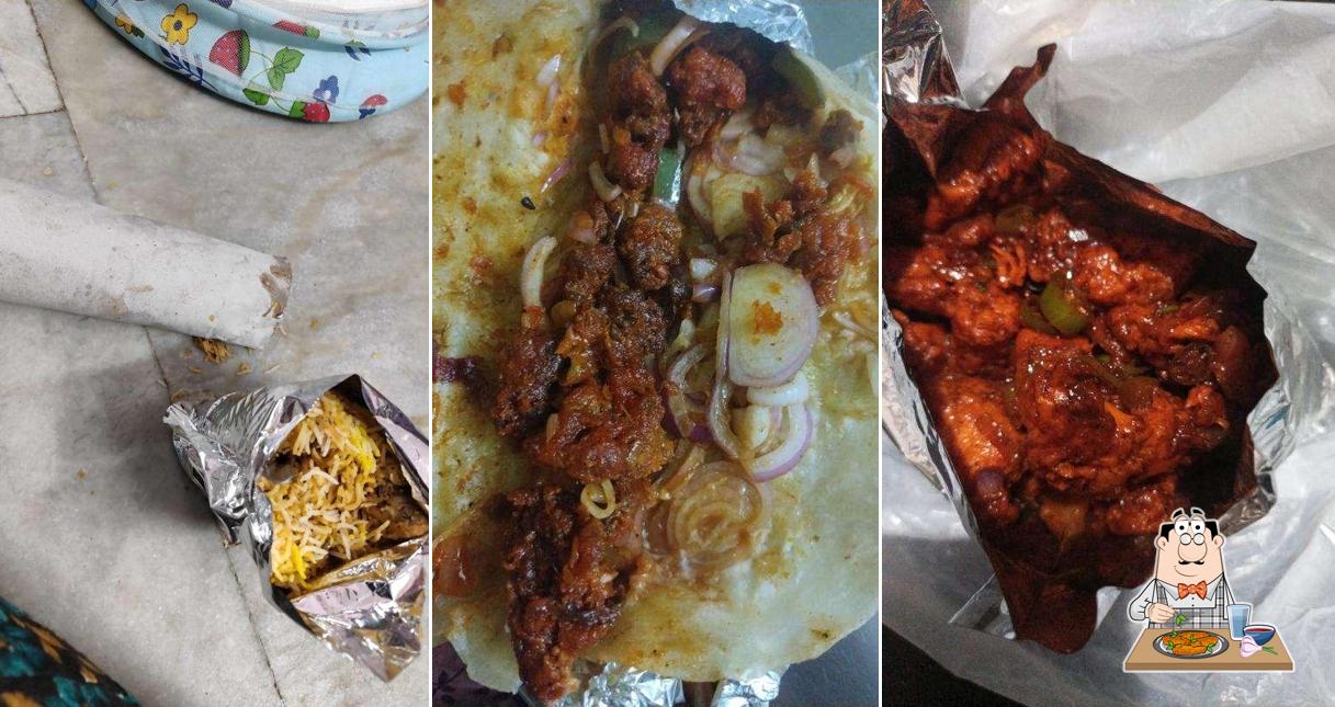 Chicken wings at Shahid Kolkata Kathi Rolls
