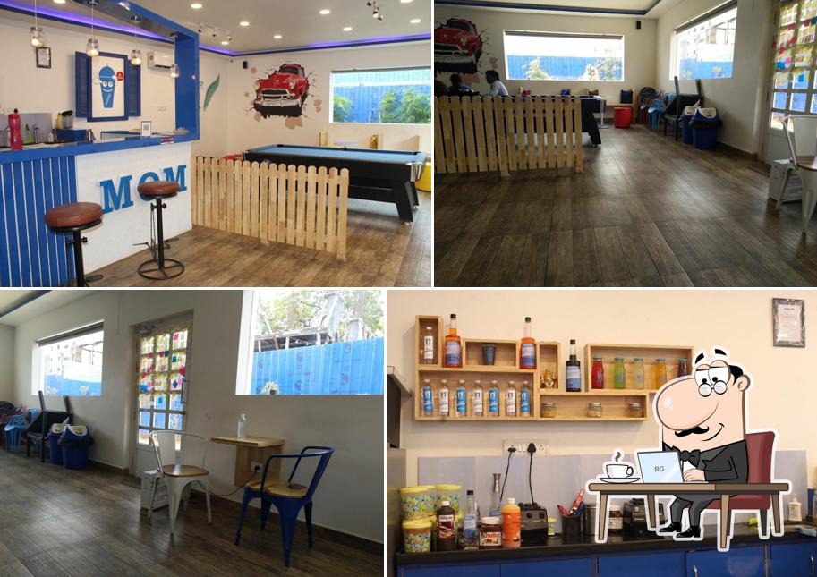 Check out how Makers Of Milkshakes Kurnool looks inside