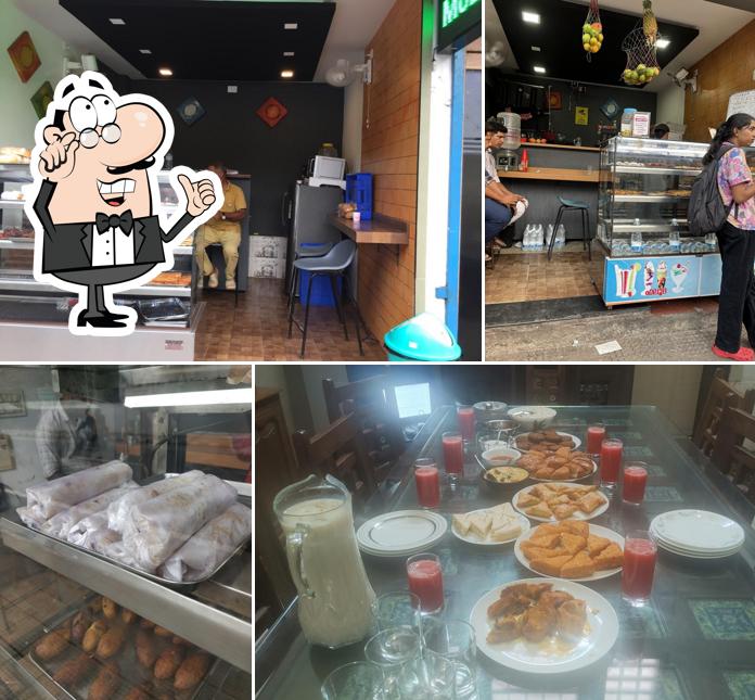 The interior of Samosa Bakes & Bites