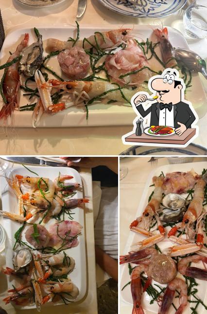 Scampi al Ristorante La Tavernetta