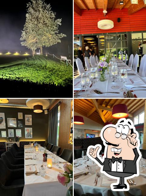 Gli interni di Nineteen Restaurant & Club