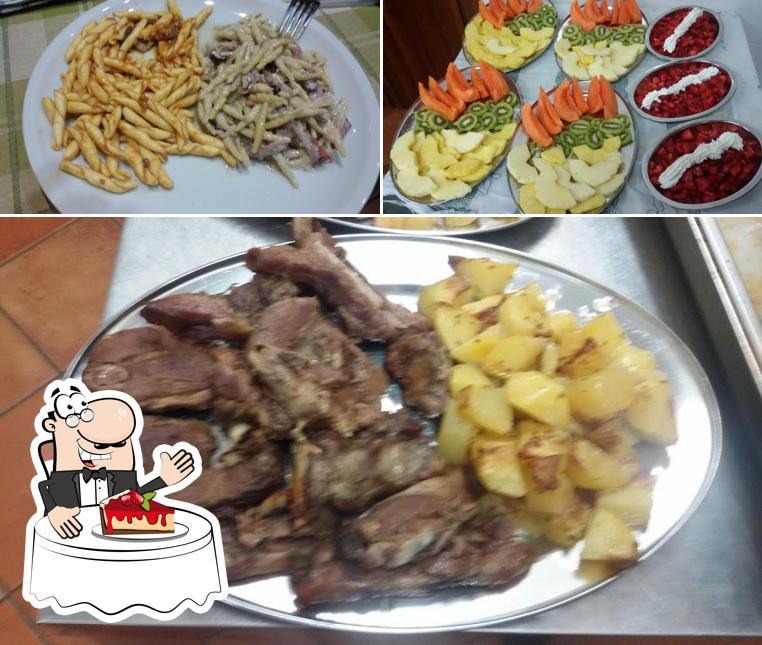 Agriturismo Santa Giusta serve un'ampia gamma di dolci