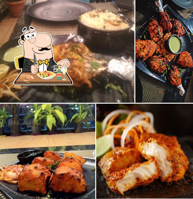 Tandoori chicken at Manipal Express