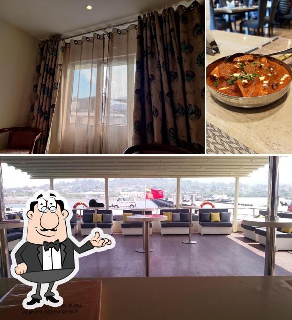 The picture of interior and food at TSG Bella Bay