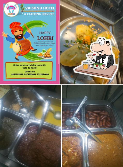 Meals at Vaishnu Hotel