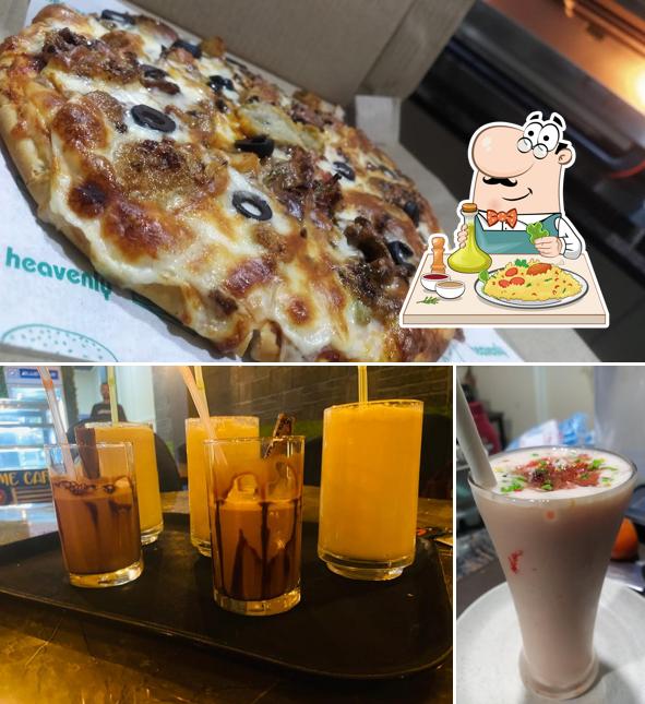 Take a look at the picture displaying food and beverage at Anytime Cafe