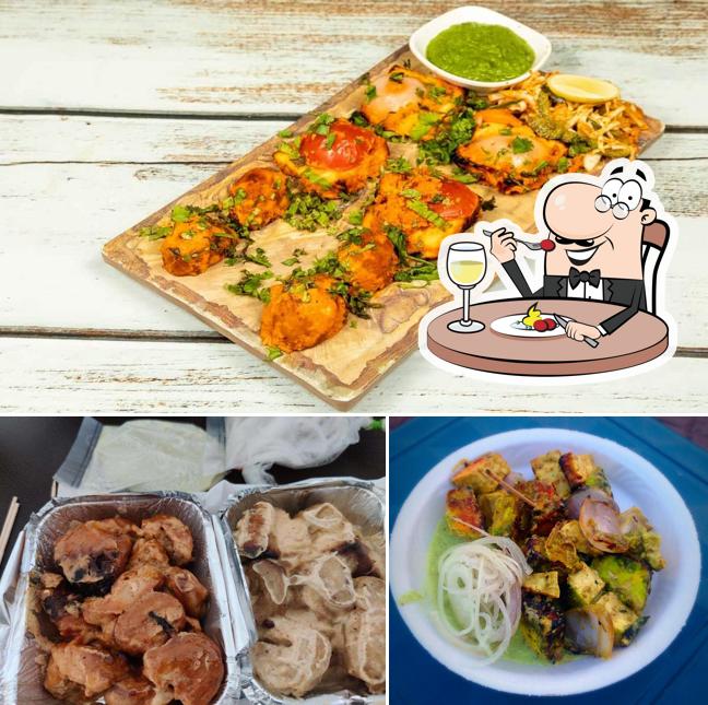 Food at Amritsari Zaika