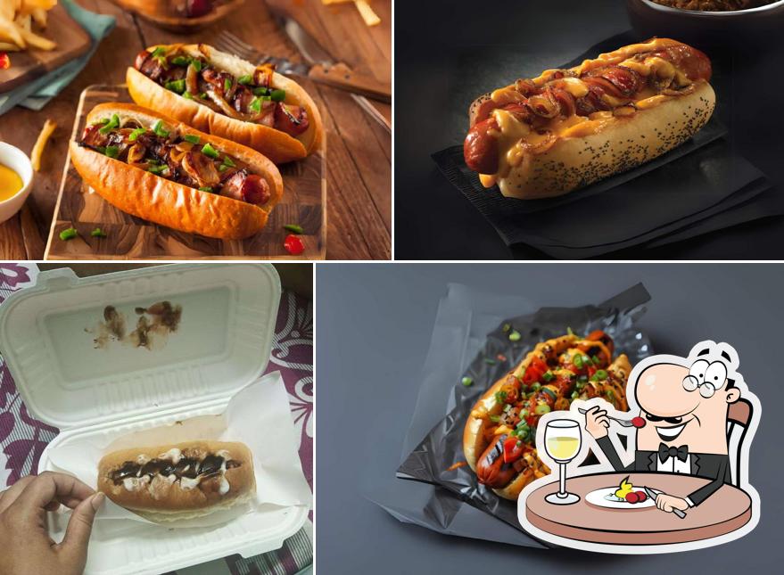 Food at Hot Dog Harbour