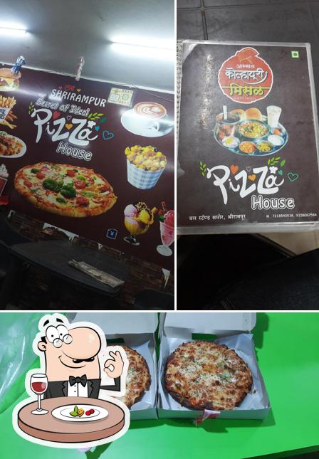 The restaurant's food and beverage